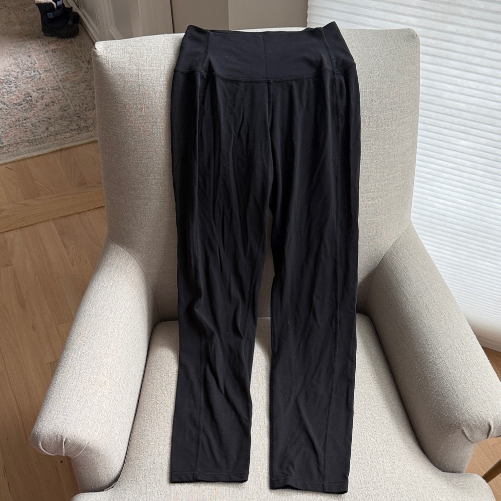 lululemon athletica Black straight leg leggings